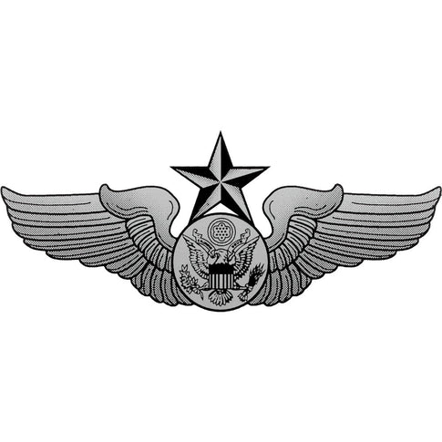 Senior Enlisted Aircrew Badge Clear Decal