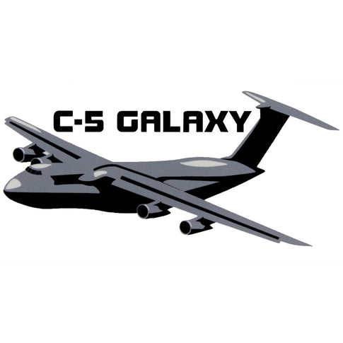 C-5 Galaxy Clear Decal