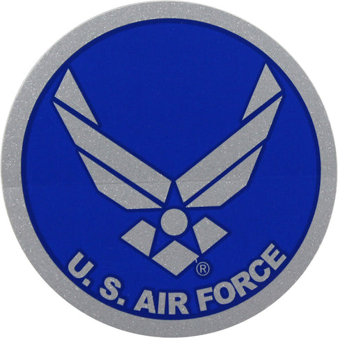 Air Force Hap Arnold Wings Small Glitter Decal