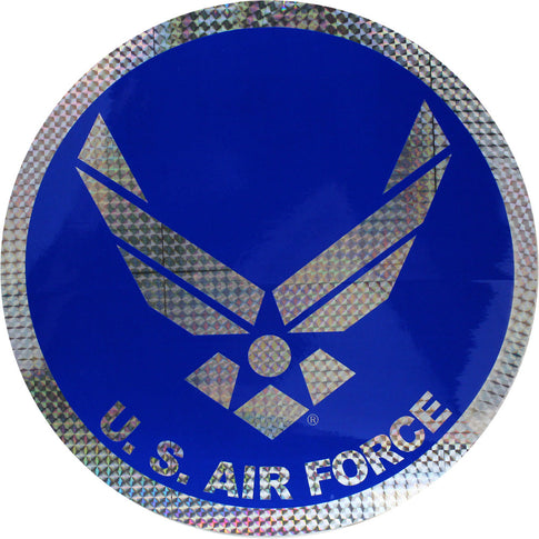 Air Force Hap Arnold Wings Large Prism Decal
