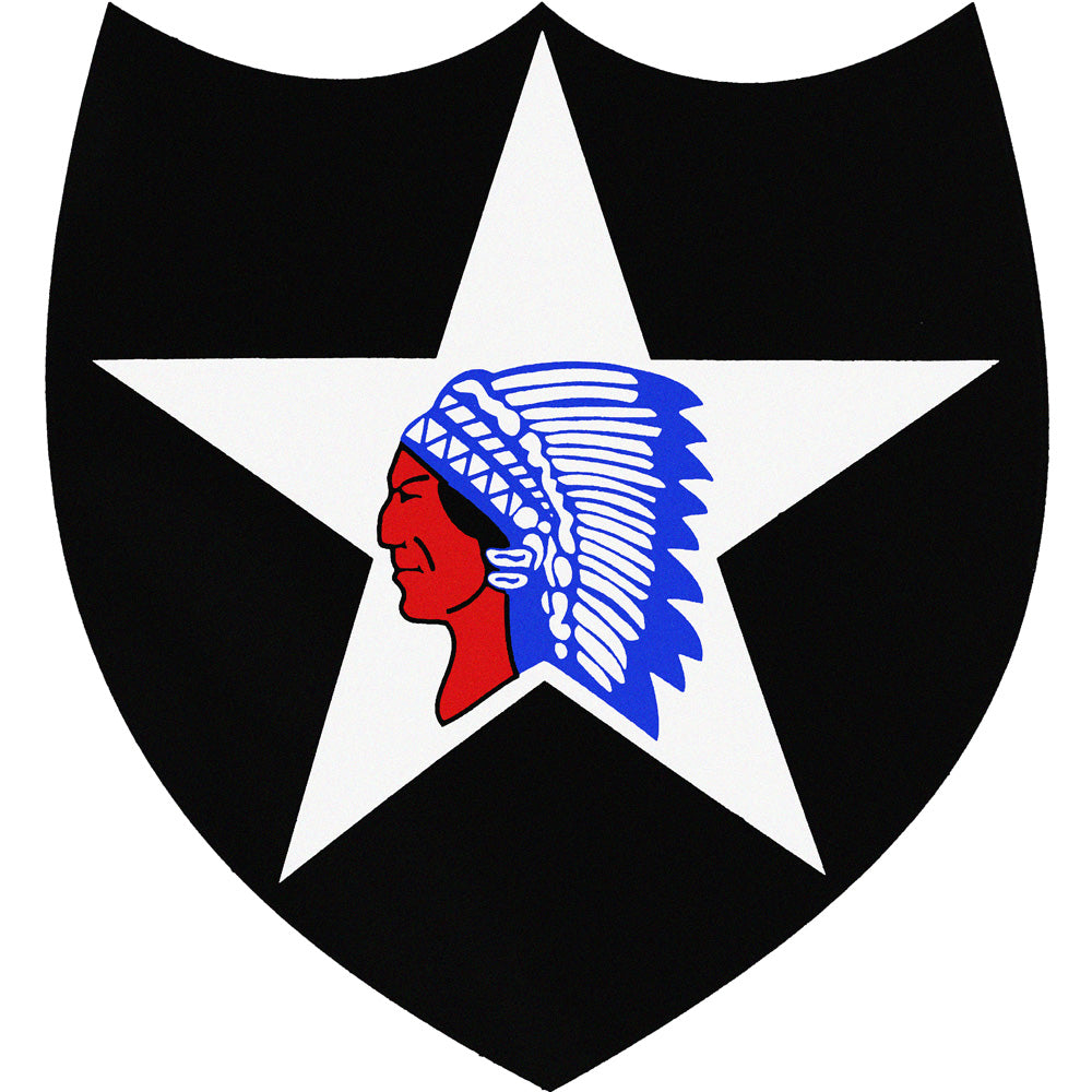2nd Infantry Division Vinyl Decal Stickers and Decals BP-0720