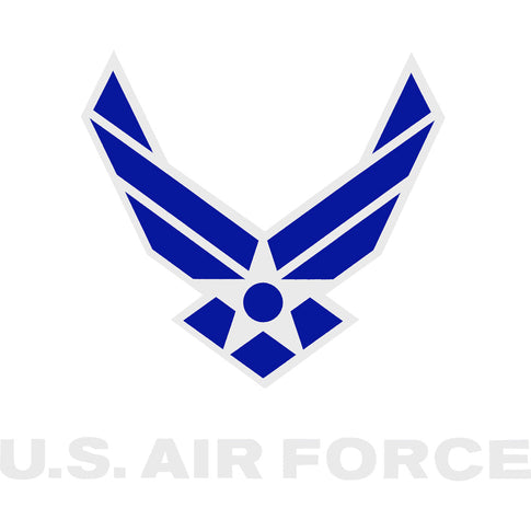 Air Force Wings Clear Decal