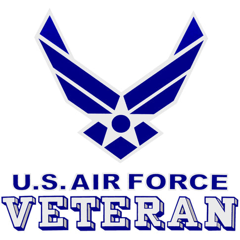 Air Force Veteran With Wing 3.5