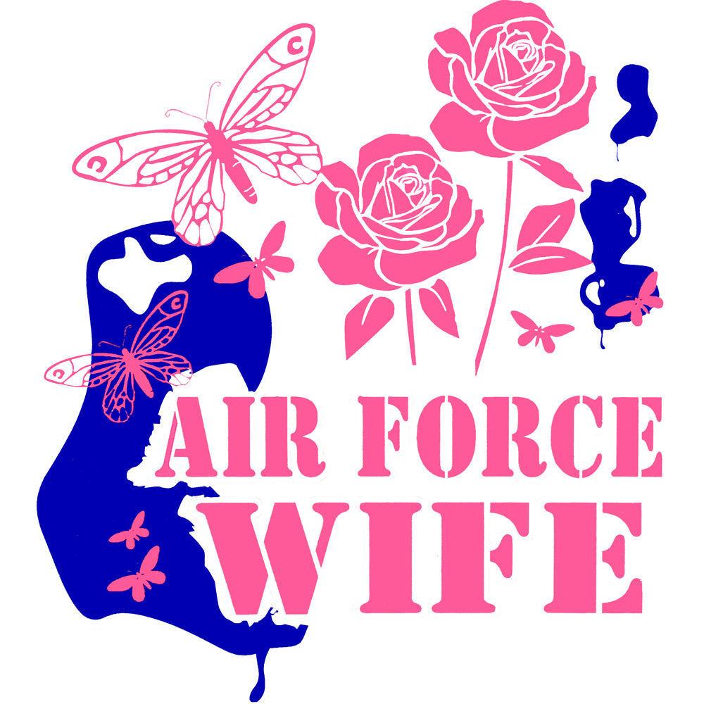 Air Force Wife Stickers and Decals BP-0772