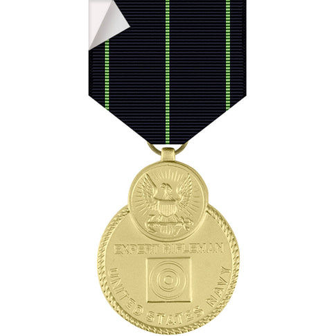 Navy Expert Rifle Medal Sticker