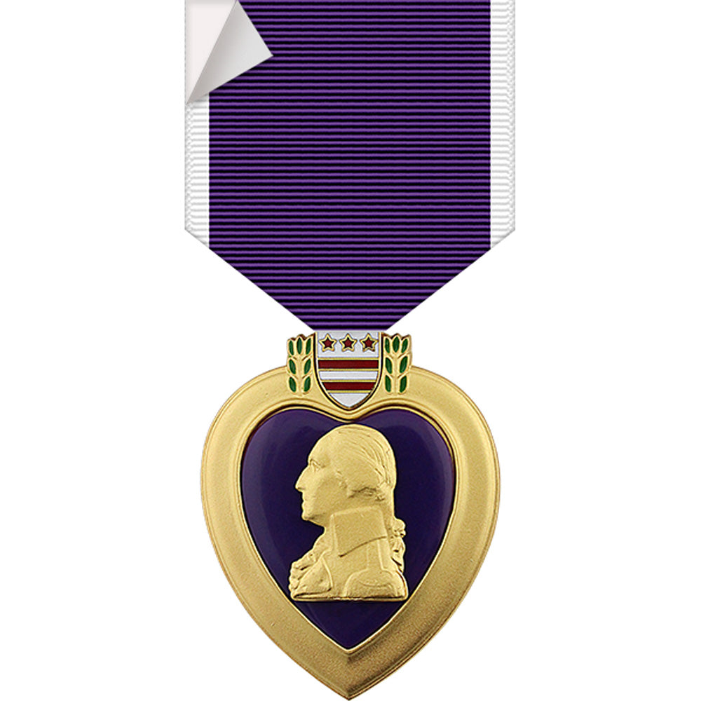 Purple Heart Medal Sticker Stickers and Decals BP-1067