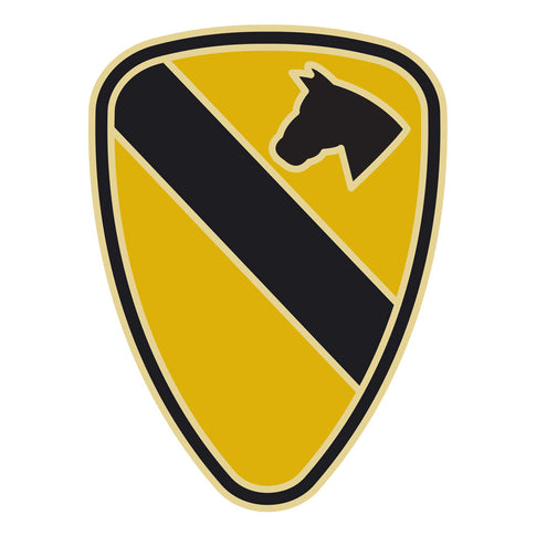 CSIB Sticker - 1st Cavalry Division Decal