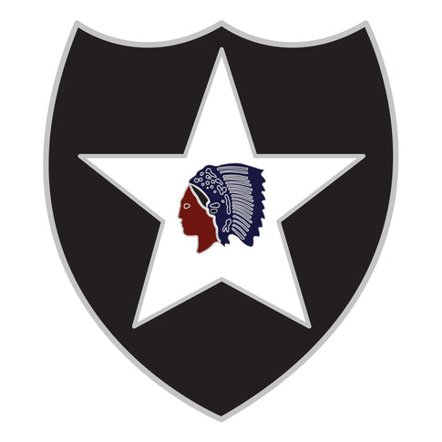 CSIB Sticker - 2nd Infantry Division Decal