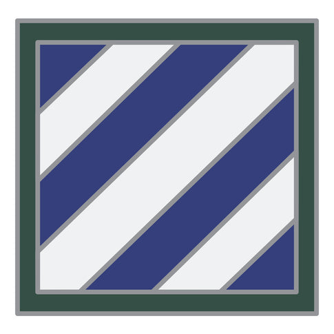 CSIB Sticker - 3rd Infantry Division Decal