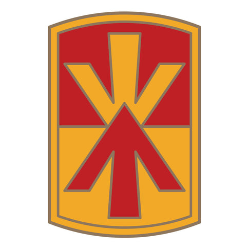 CSIB Sticker - 11th Air Defense Artillery Brigade Decal