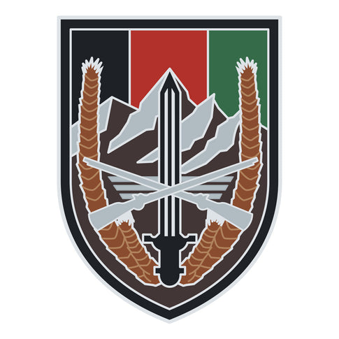 CSIB Sticker - U.S. Forces Afghanistan Decal