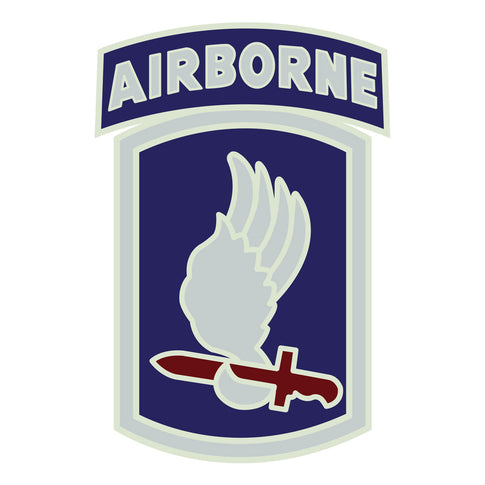 CSIB Sticker - 173rd Airborne Brigade Decal