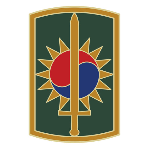 CSIB Sticker - 8th Military Police Brigade Decal