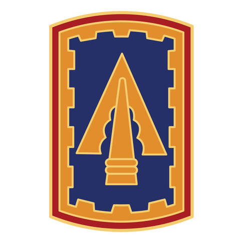 CSIB Sticker - 108th ADA (Air Defense Artillery) Decal
