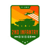 Infantry Divisions 80's style Vinyl Decals Stickers and Decals BP-1485
