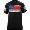 Bullet Hole USA Flag T-Shirt