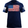 Bullet Hole USA Flag T-Shirt