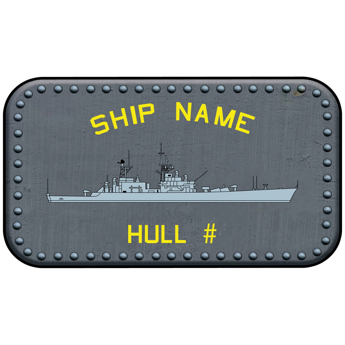 U.S. Navy Custom Ship Sticker – USAMM
