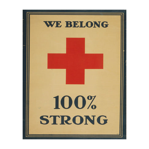 100% Strong Medic - 8 x 10 Vintage Canvas Print