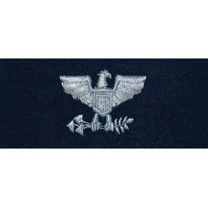 Navy Embroidered Coverall Collar Insignia Rank - Enlisted and Officer Rank 8368