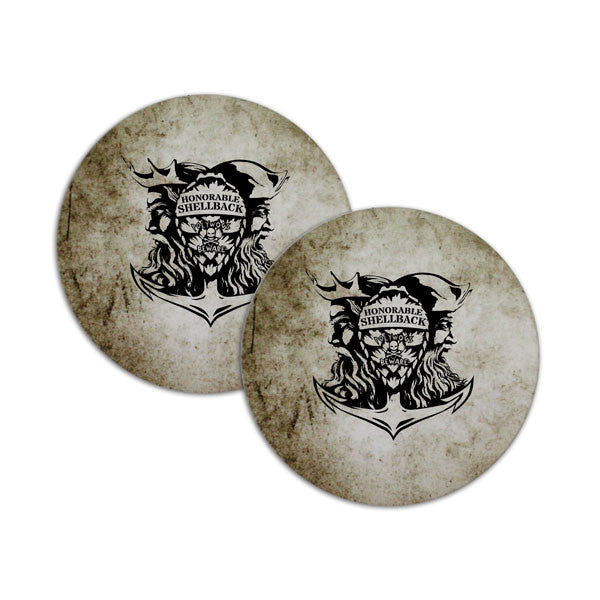 Honorable Shellback Coasters - Sold in Pairs – USAMM