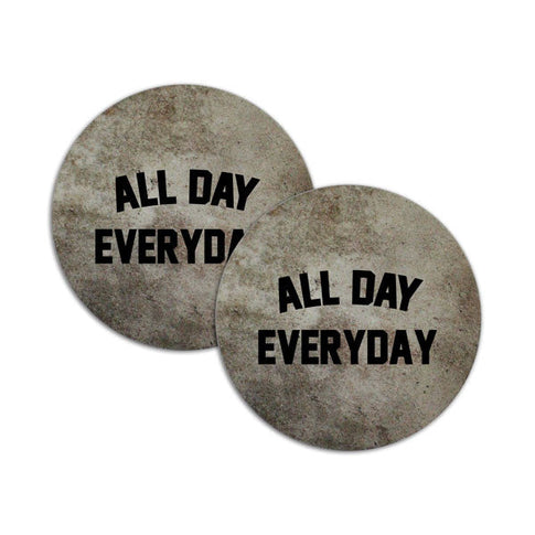 All Day Everyday Coasters - Sold in Pairs