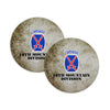10th Mountain Division Coasters - Sold in Pairs