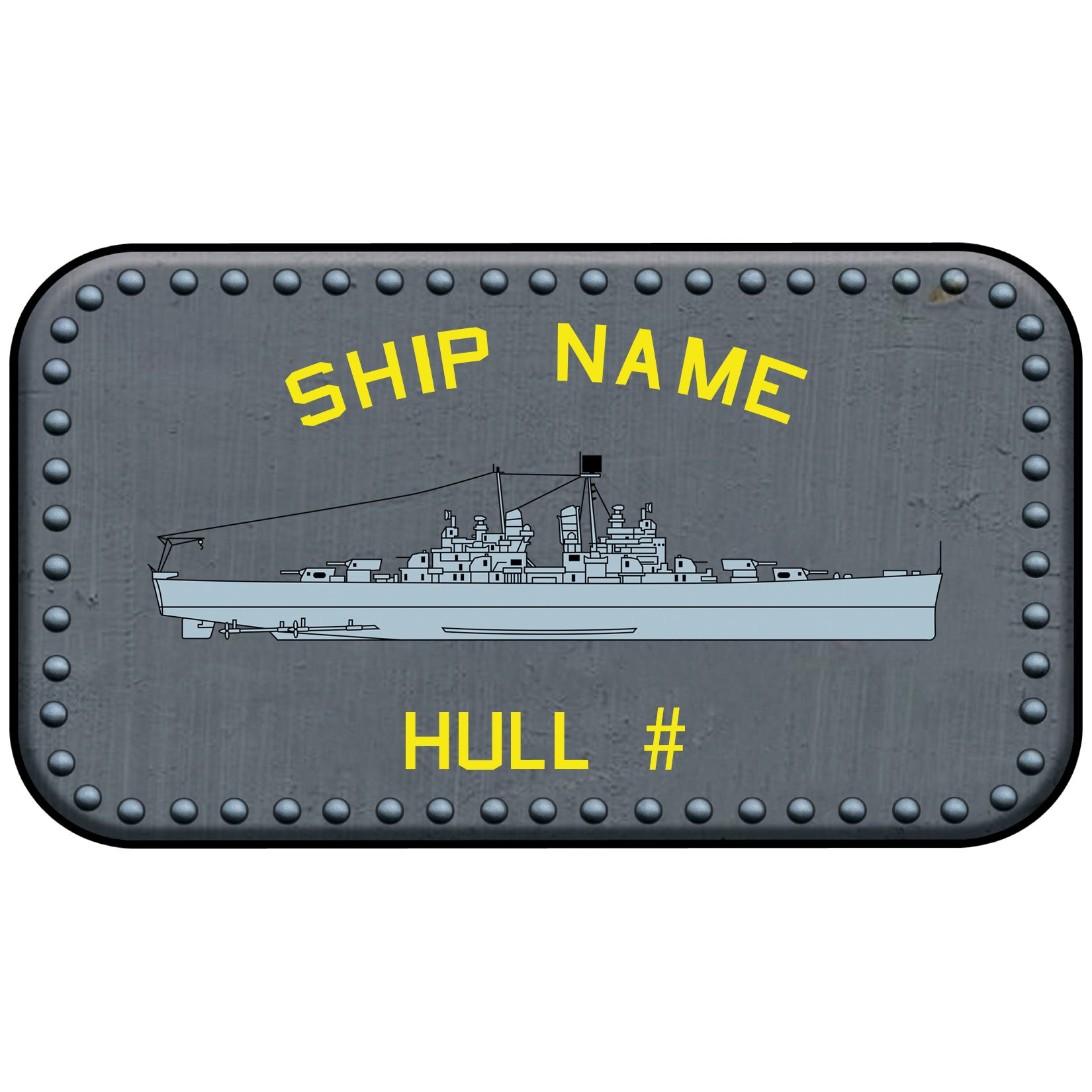 U.S. Navy Custom Ship Sticker Stickers and Decals 