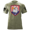Eagle Head 3 Stars T-Shirt