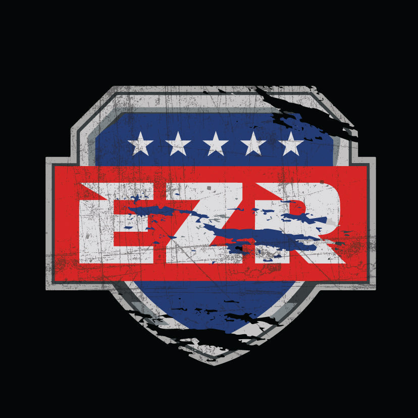 EZR Shield Distressed T-shirt Shirts 