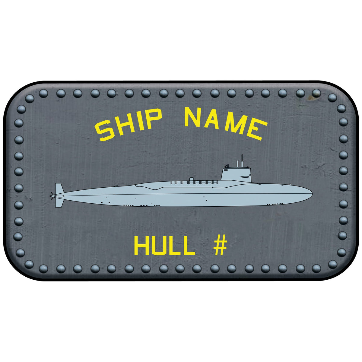 U.S. Navy Custom Ship Sticker Stickers and Decals GW.sticker
