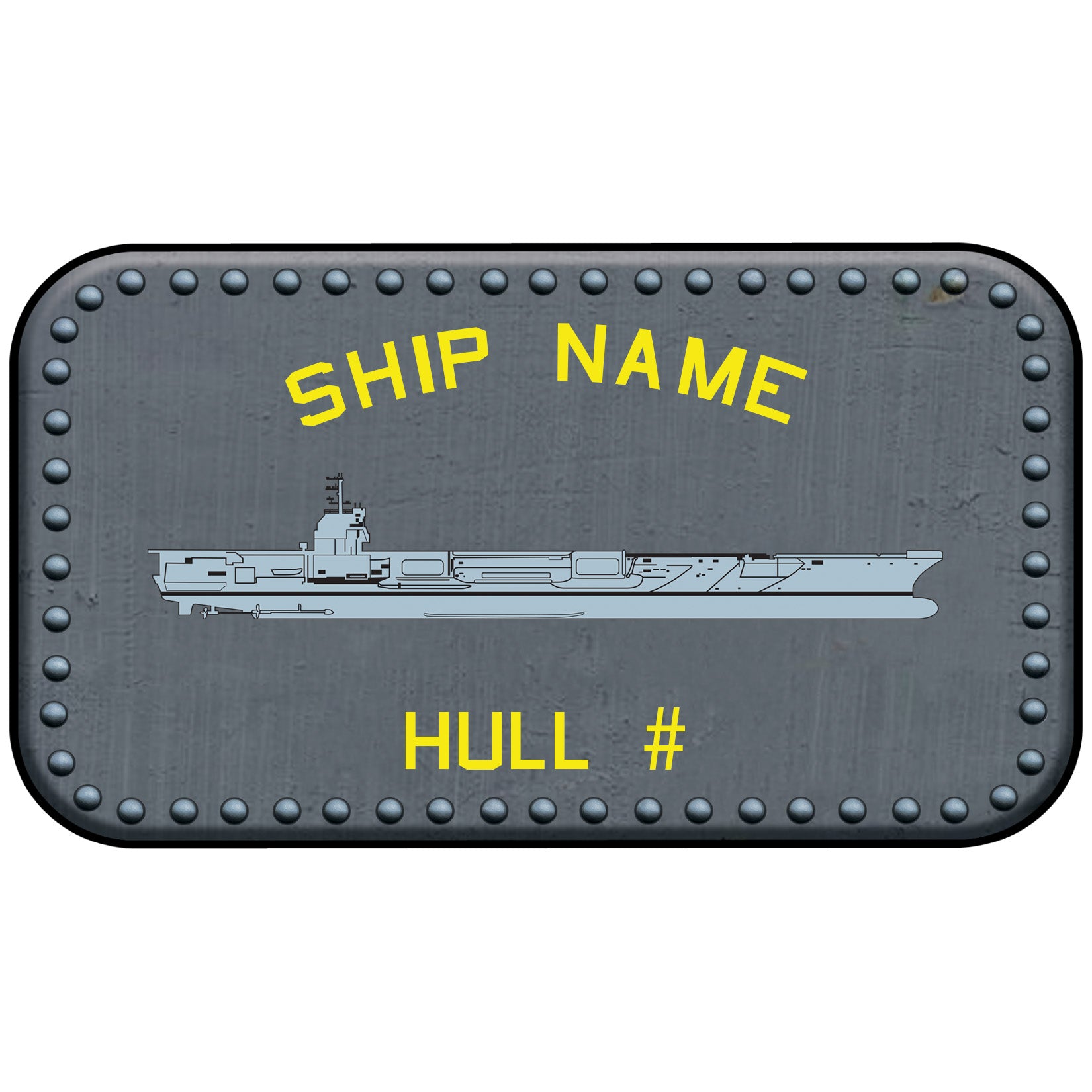 U.S. Navy Custom Ship Sticker Stickers and Decals Ford.sticker