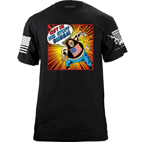Get in His Stuff Bubba T-shirt