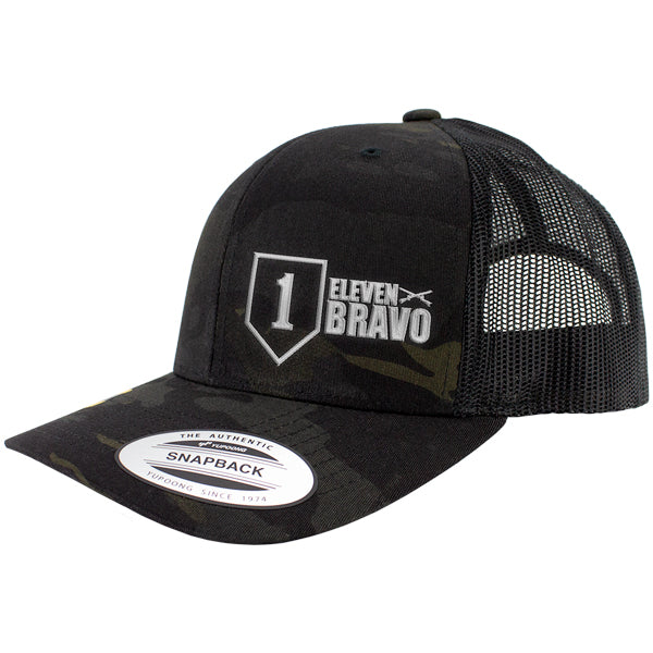 1st Infantry 11 Bravo Series Snapback Trucker Multicam Hats and Caps Hat.0273