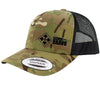 4th Infantry 11 Bravo Series Snapback Trucker Multicam Hats and Caps Hat.0308