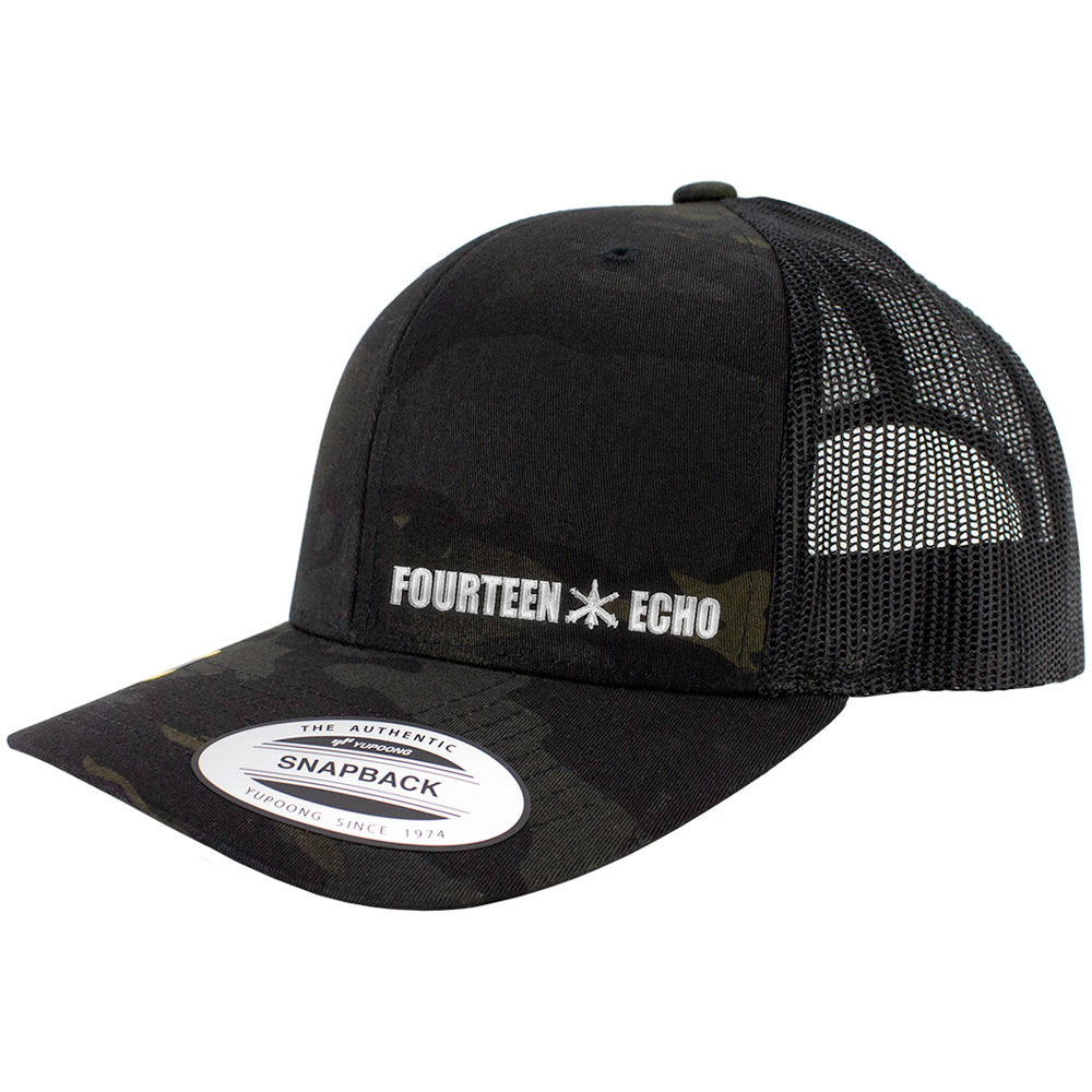 Fourteen Echo MOS Snapback Trucker Multicam Caps Hats and Caps Hat.0451