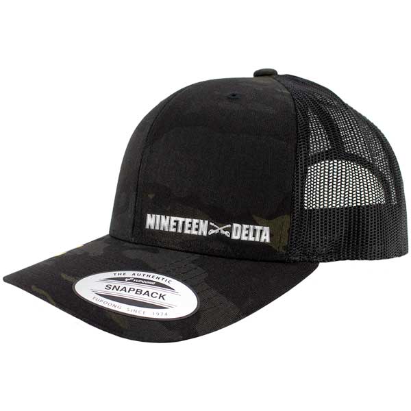 Nineteen Delta MOS Snapback Trucker Multicam Caps Hats and Caps Hat.0493