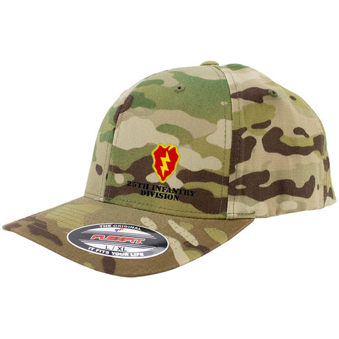 25th Infantry Division FlexFit Caps - Multicam