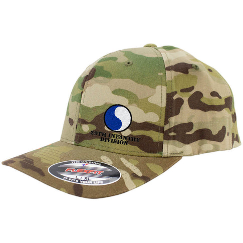 29th Infantry Division FlexFit Caps - Multicam