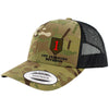1st Infantry Division Snapback Trucker Cap - Multicam Hats and Caps Hat.0656