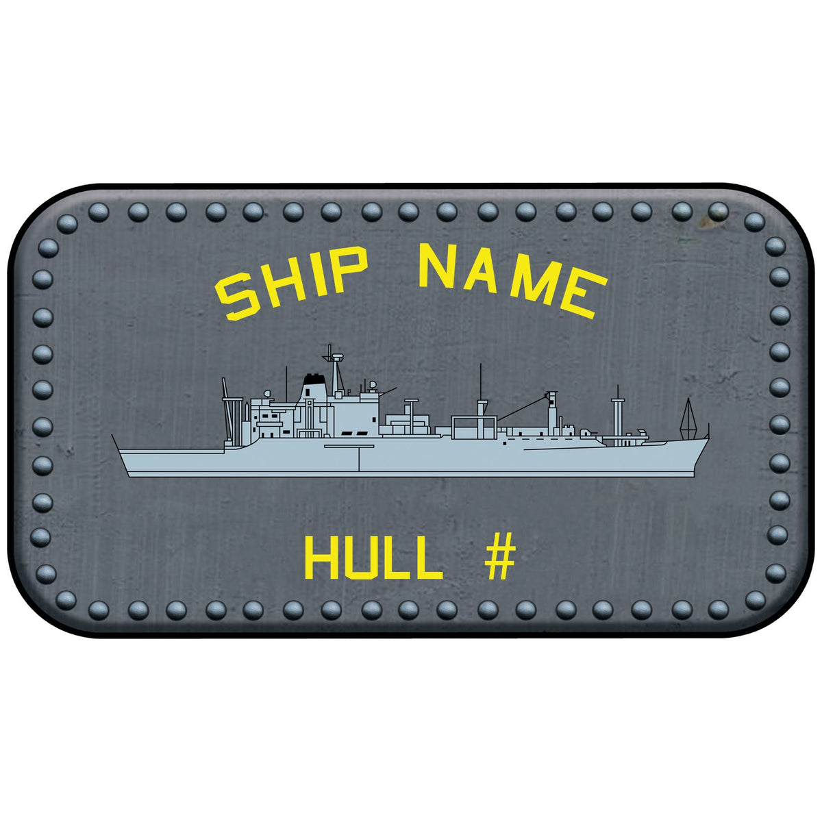 U.S. Navy Custom Ship Sticker Stickers and Decals Kilauea.sticker