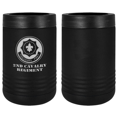 2nd Cavalry Regiment Laser Engraved Beverage Holder