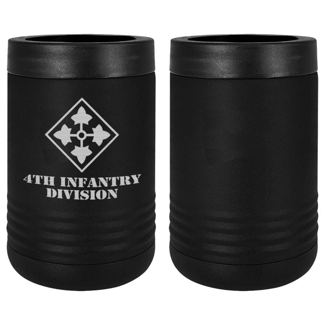 4th Infantry Division Laser Engraved Beverage Holder Mugs LEIH.0081.B