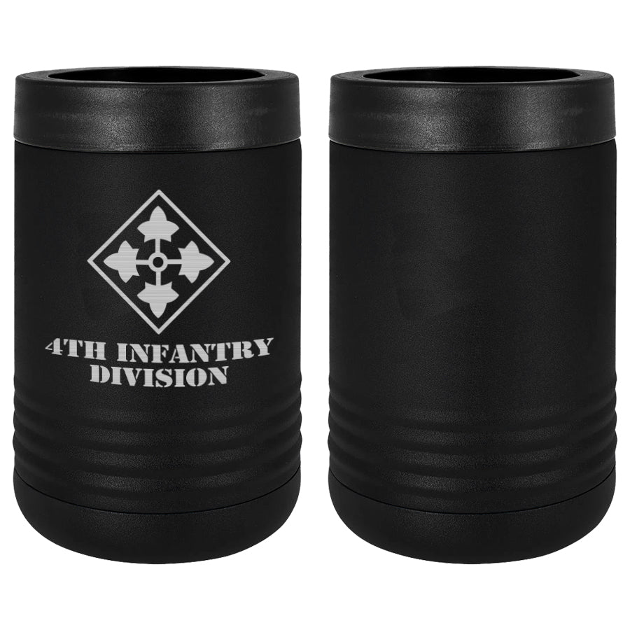 4th Infantry Division Laser Engraved Beverage Holder Mugs LEIH.0081.B