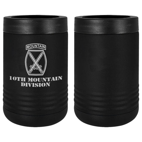 10th Mountain Division Laser Engraved Beverage Holder