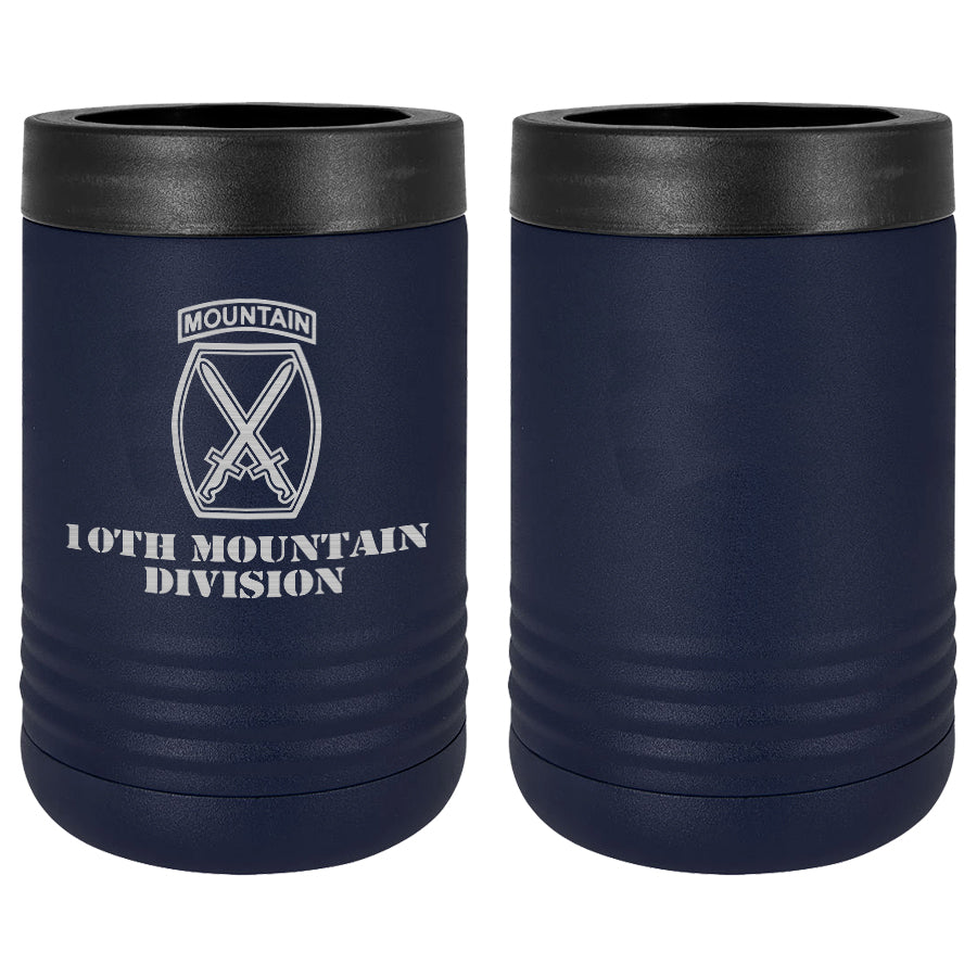 10th Mountain Division Laser Engraved Beverage Holder Mugs LEIH.0083.N