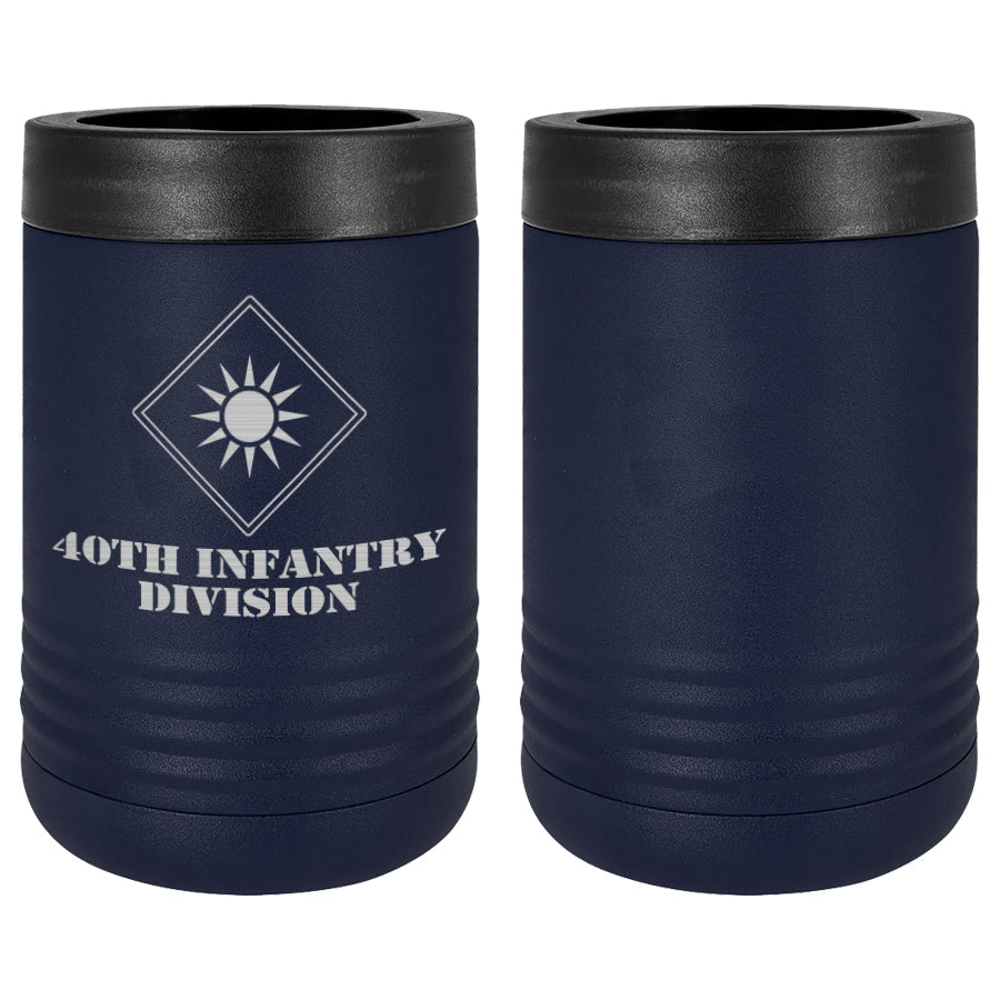 40th Infantry Division Laser Engraved Beverage Holder Mugs LEIH.0095.N
