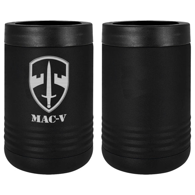 Army Mac-V Laser Engraved Beverage Holder Mugs 