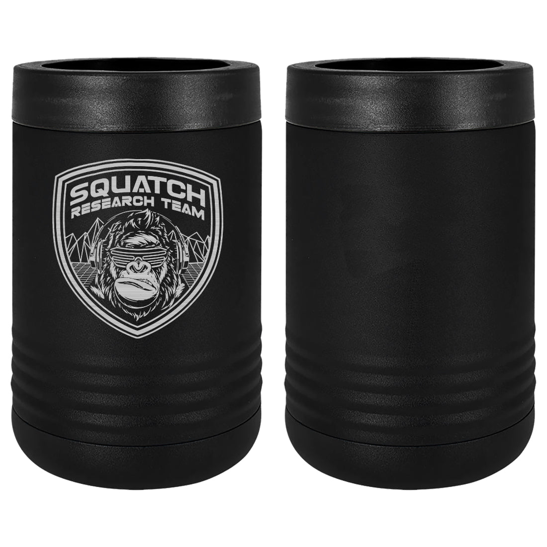 Squatch Research Team 80's Style Laser Engraved Beverage Holder Mugs LEIH.0174.B