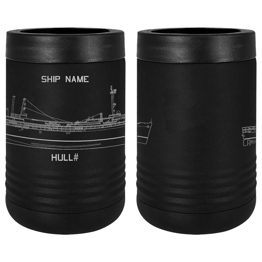 U.S. Navy Custom Ship Laser Engraved Beverage Holder Custom Product LEIH.0197.B